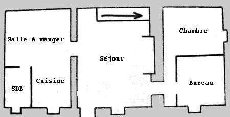 Plan du rez de chaussée