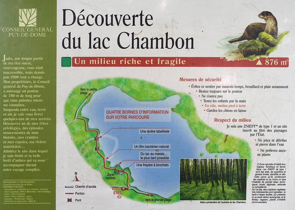 Le lac Chambon